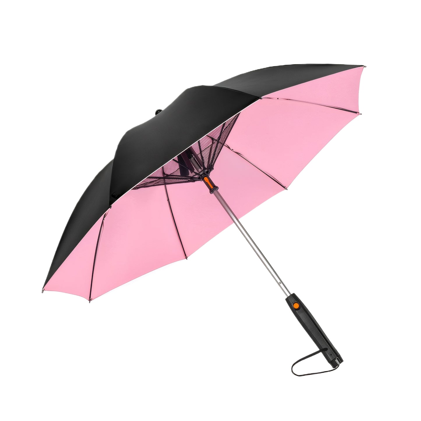 3 in 1 Fan Mist Umbrella Uv Blocking Umbrella USB Charging Fan Umbrella Summer Cooling Sun Block Folding Umbrellas