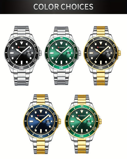 High-end Luxury Watches For Men Waterproof Quartz