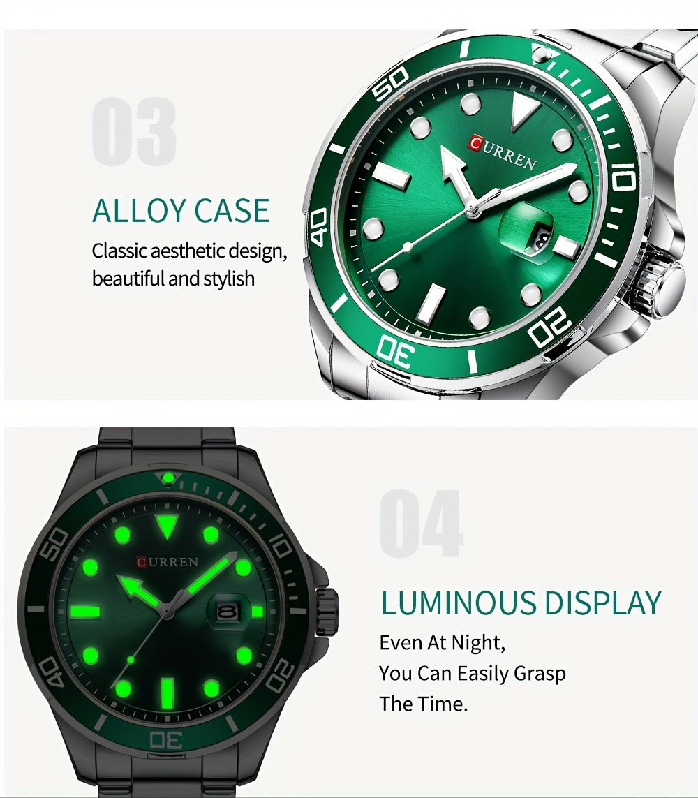 High-end Luxury Watches For Men Waterproof Quartz