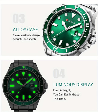 High-end Luxury Watches For Men Waterproof Quartz