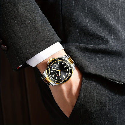 High-end Luxury Watches For Men Waterproof Quartz