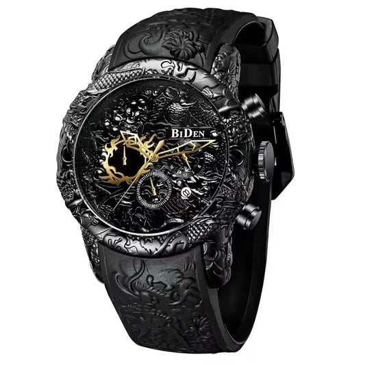 🖤 ساعة بايدن كرونوغراف فاخرة مع العلبة ⌚🎁